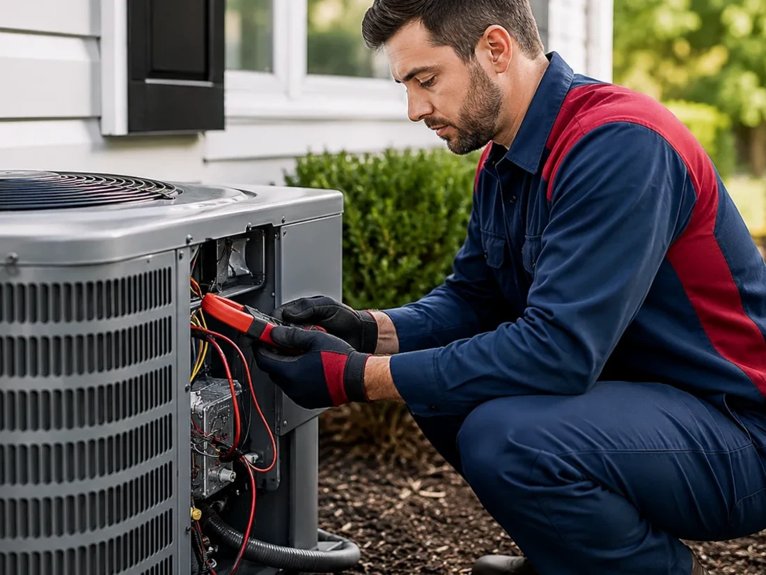 Heating & Cooling home-service professional