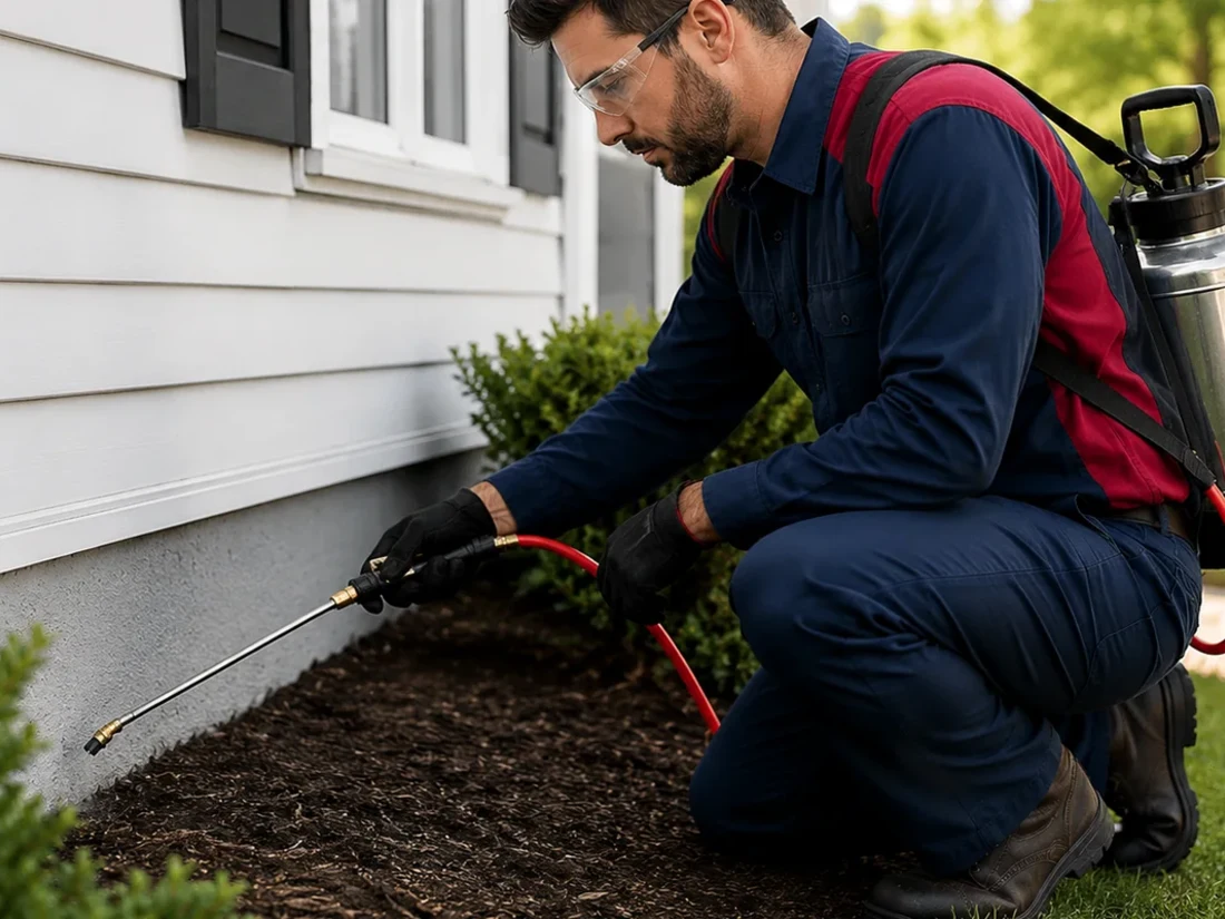 Pest Control home-service professional