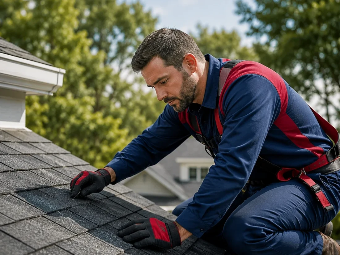 Roofing home-service professional
