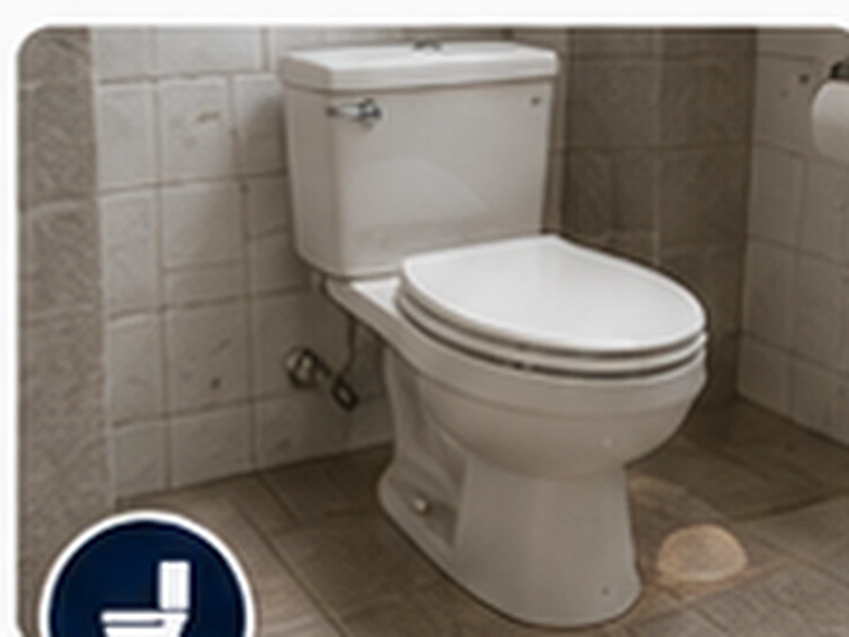 Residential toilet for a weak or incomplete flushing guide
