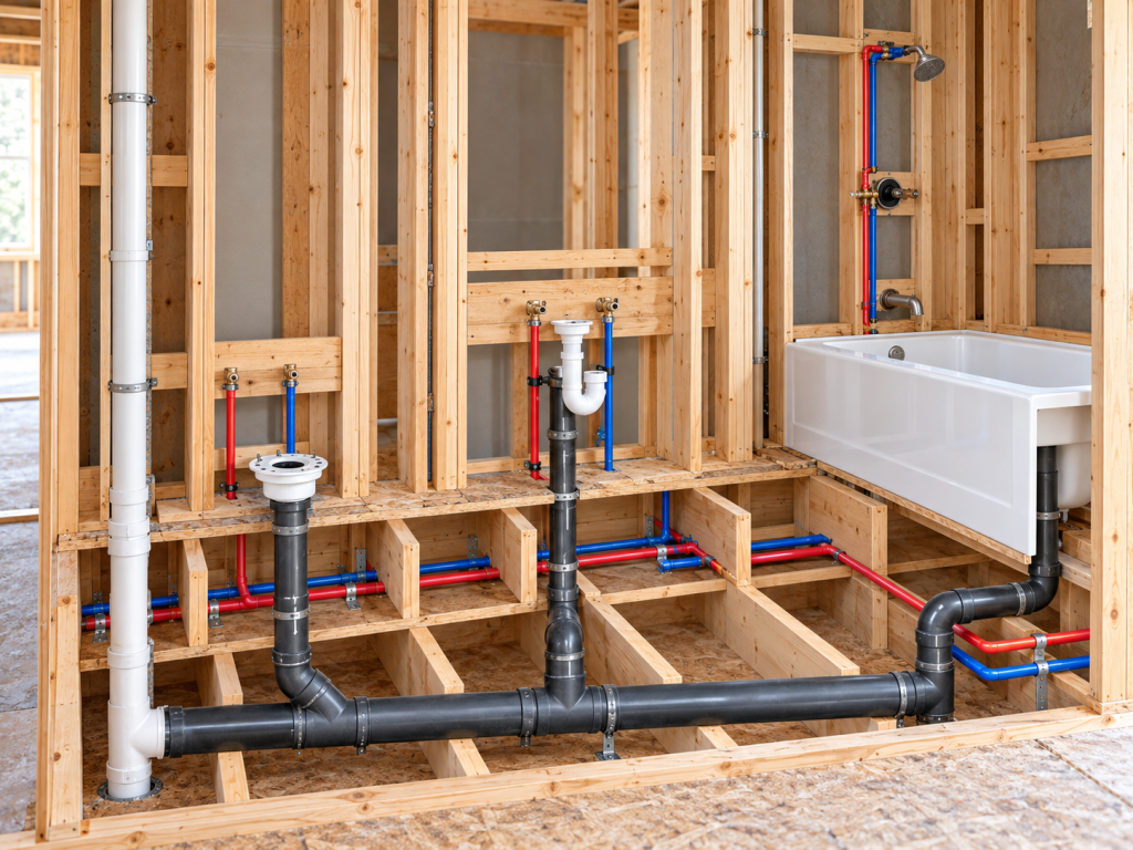 Bathroom Plumbing Rough-In Diagram Explained for U.S. Homeowners